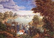 Park, Linton The Burial painting
